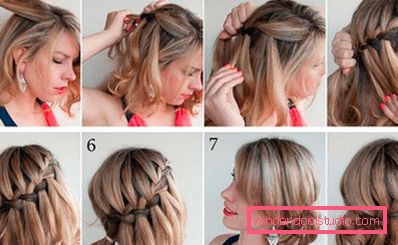 Comment faire une coiffure en cascade - Instructions pas à pas pour le tissage d'une tresse